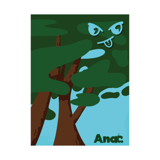 12” x 16” Anac. Forest Art Poster