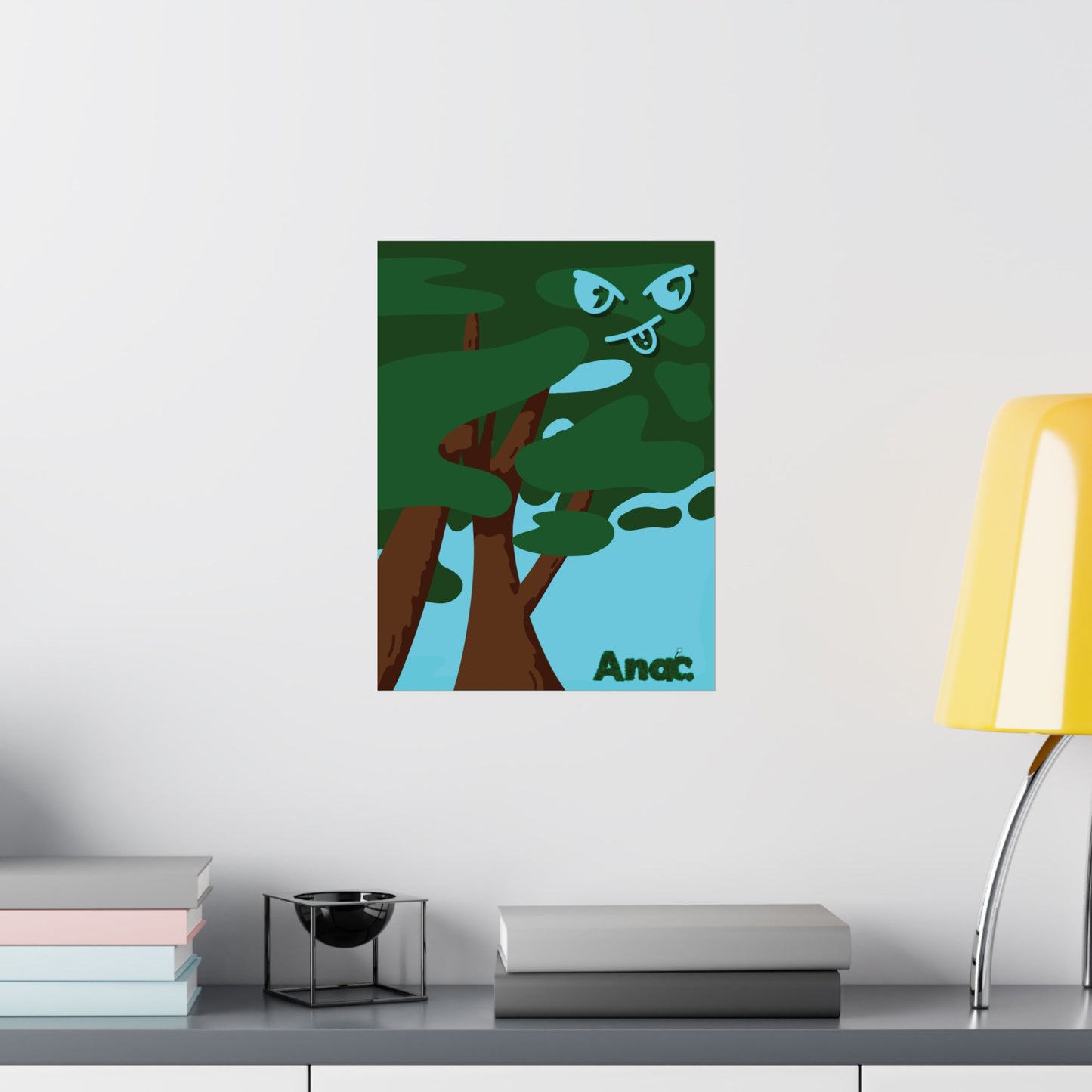 12” x 16” Anac. Forest Art Poster