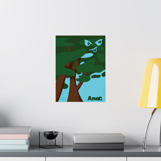 12” x 16” Anac. Forest Art Poster